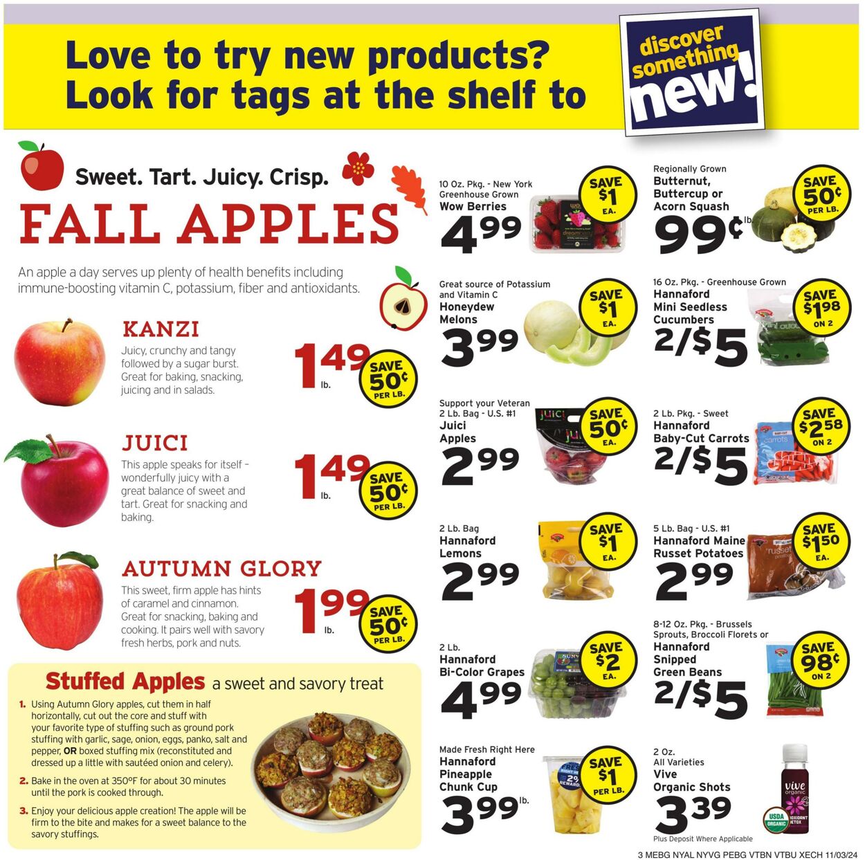 Catalogue Hannaford from 11/03/2024