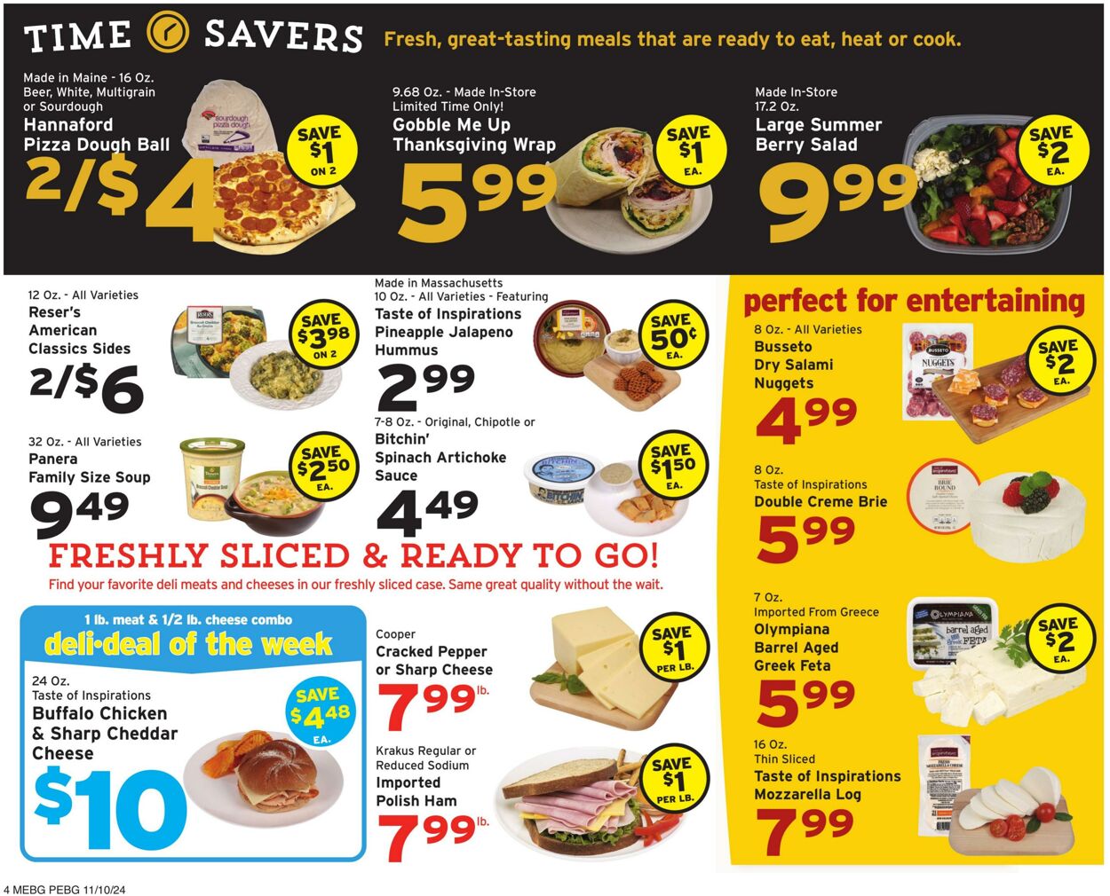 Catalogue Hannaford from 11/10/2024