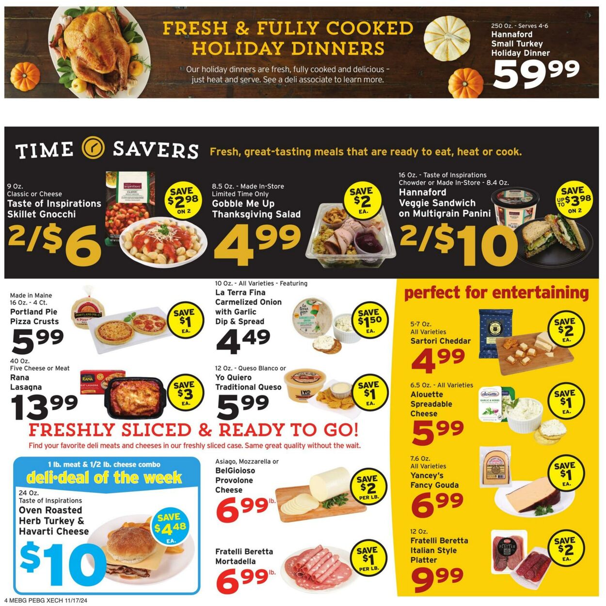 Catalogue Hannaford from 11/17/2024