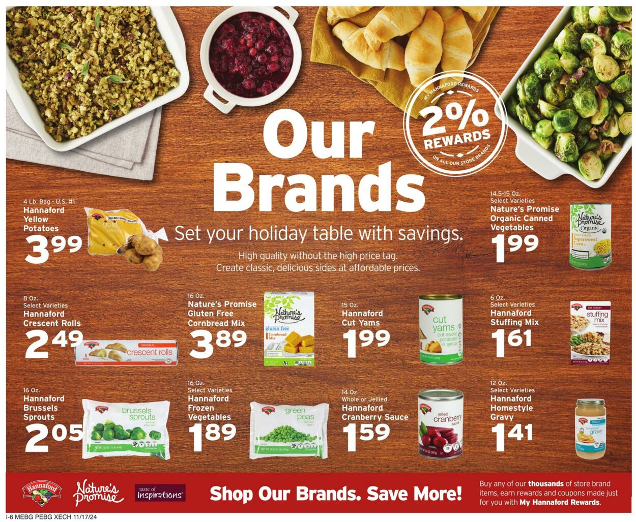 Catalogue Hannaford from 11/17/2024