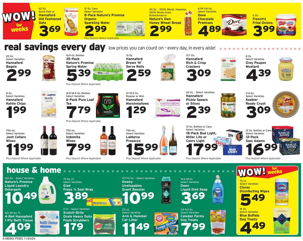 Catalogue Hannaford from 11/24/2024