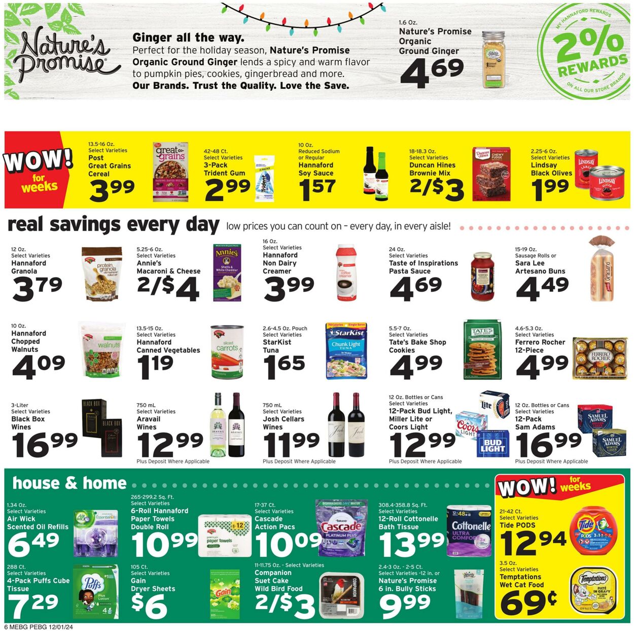 Catalogue Hannaford from 12/01/2024