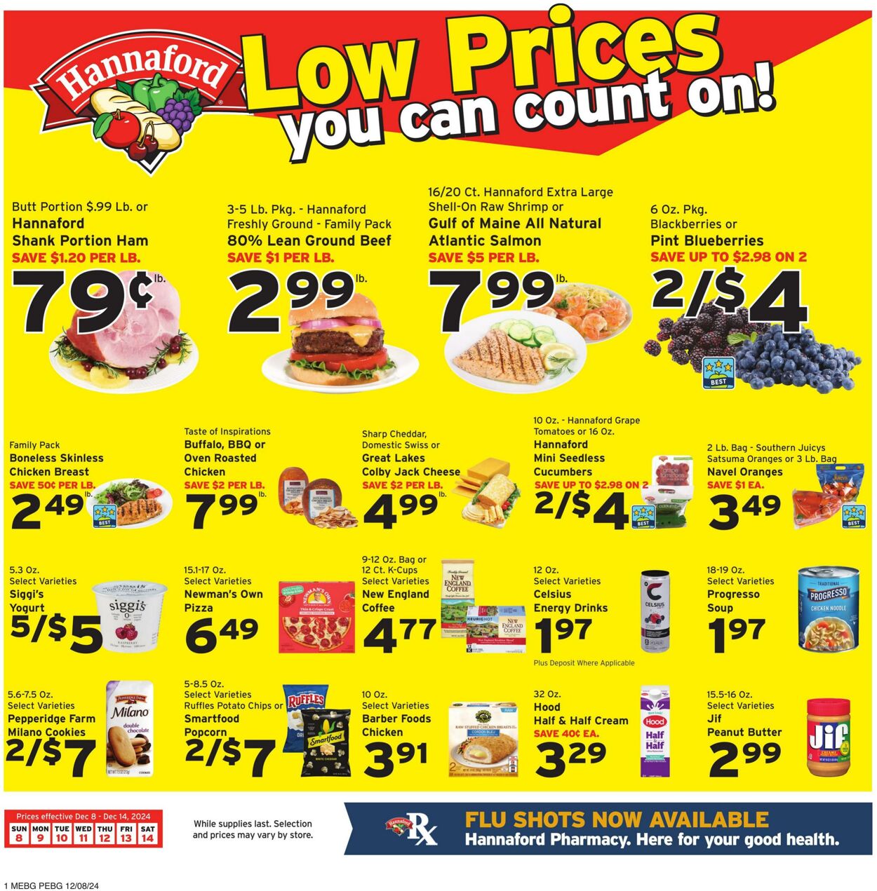 Catalogue Hannaford from 12/08/2024