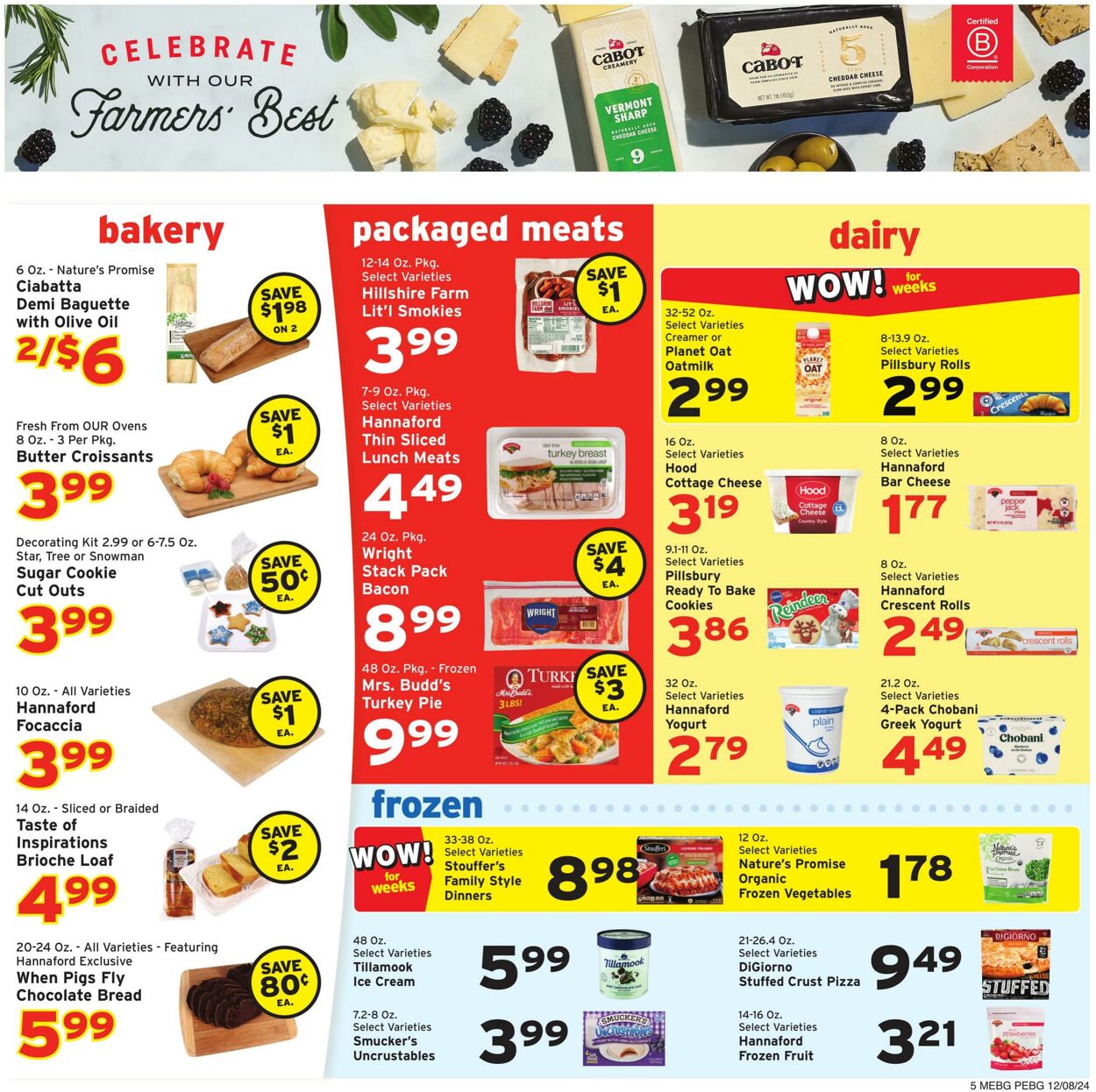 Catalogue Hannaford from 12/08/2024