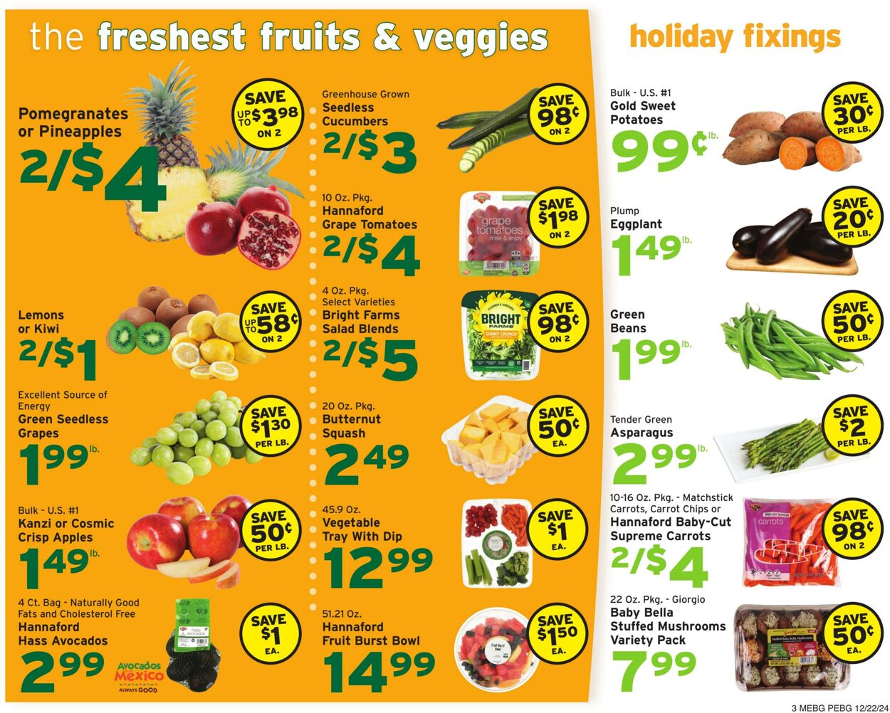 Catalogue Hannaford from 12/22/2024