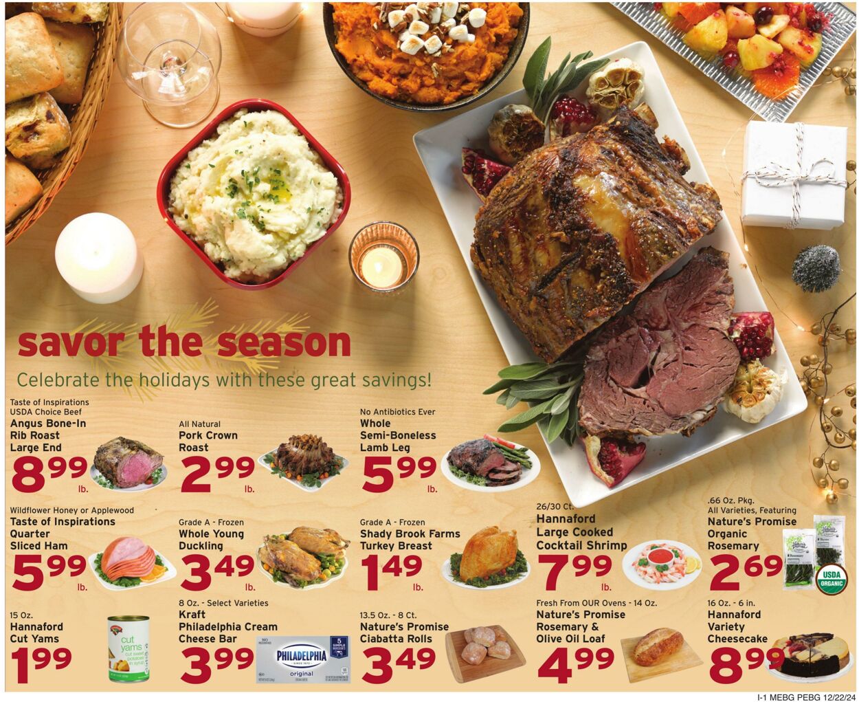 Catalogue Hannaford from 12/22/2024