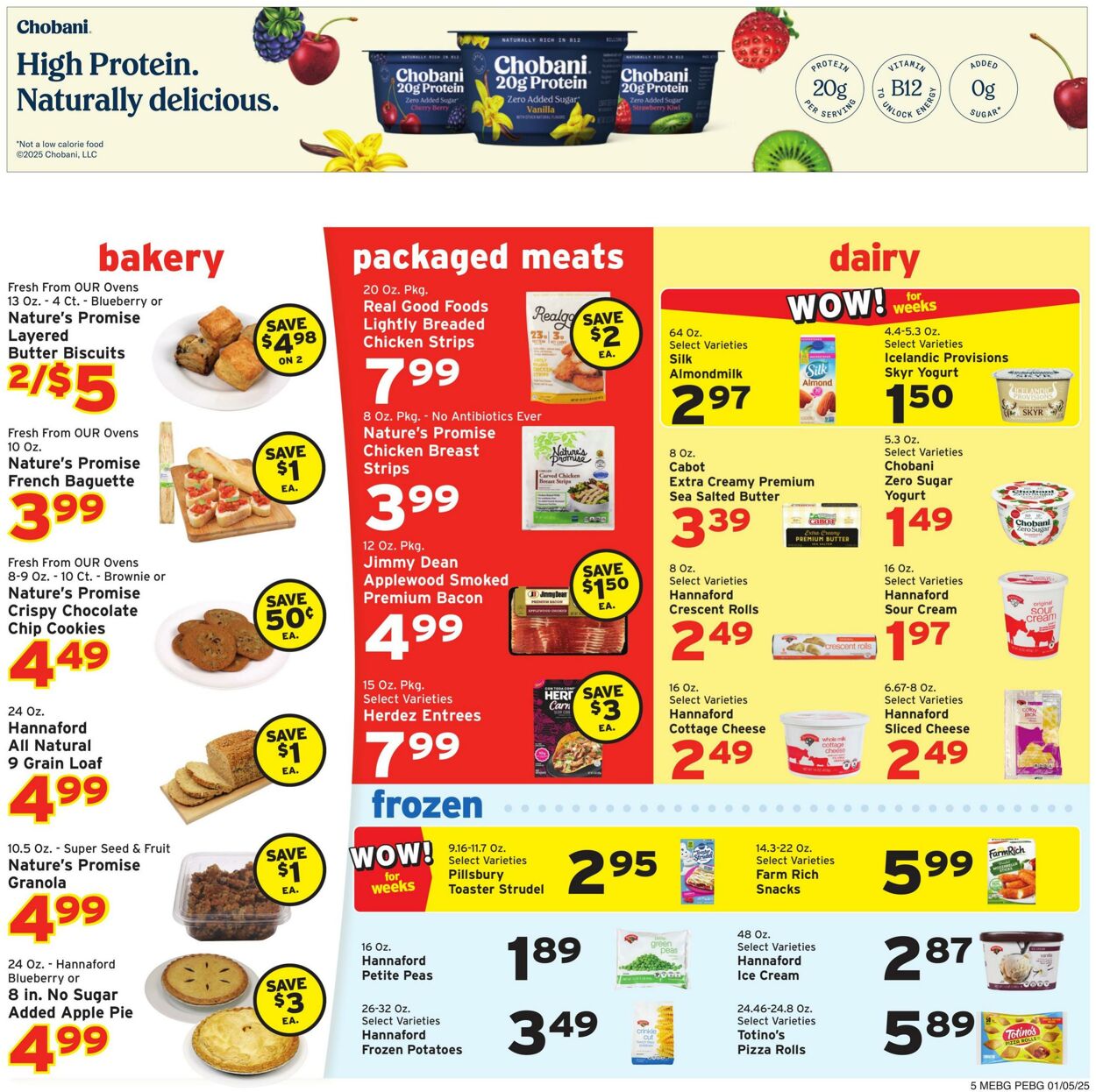 Catalogue Hannaford from 01/05/2025