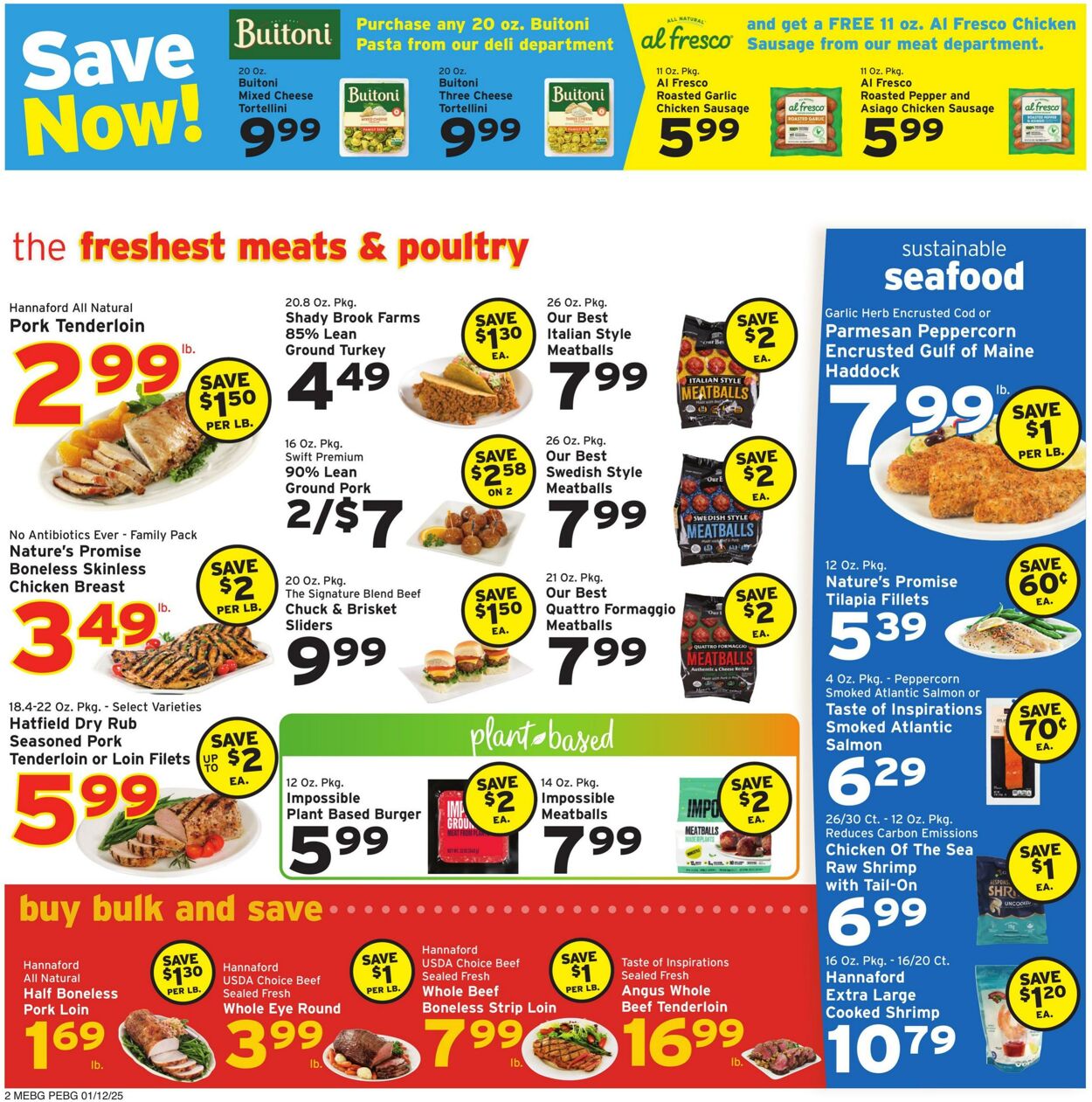 Catalogue Hannaford from 01/12/2025