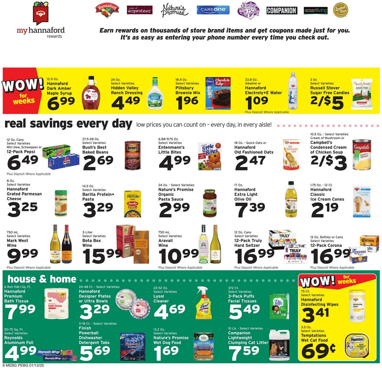 Catalogue Hannaford from 01/12/2025