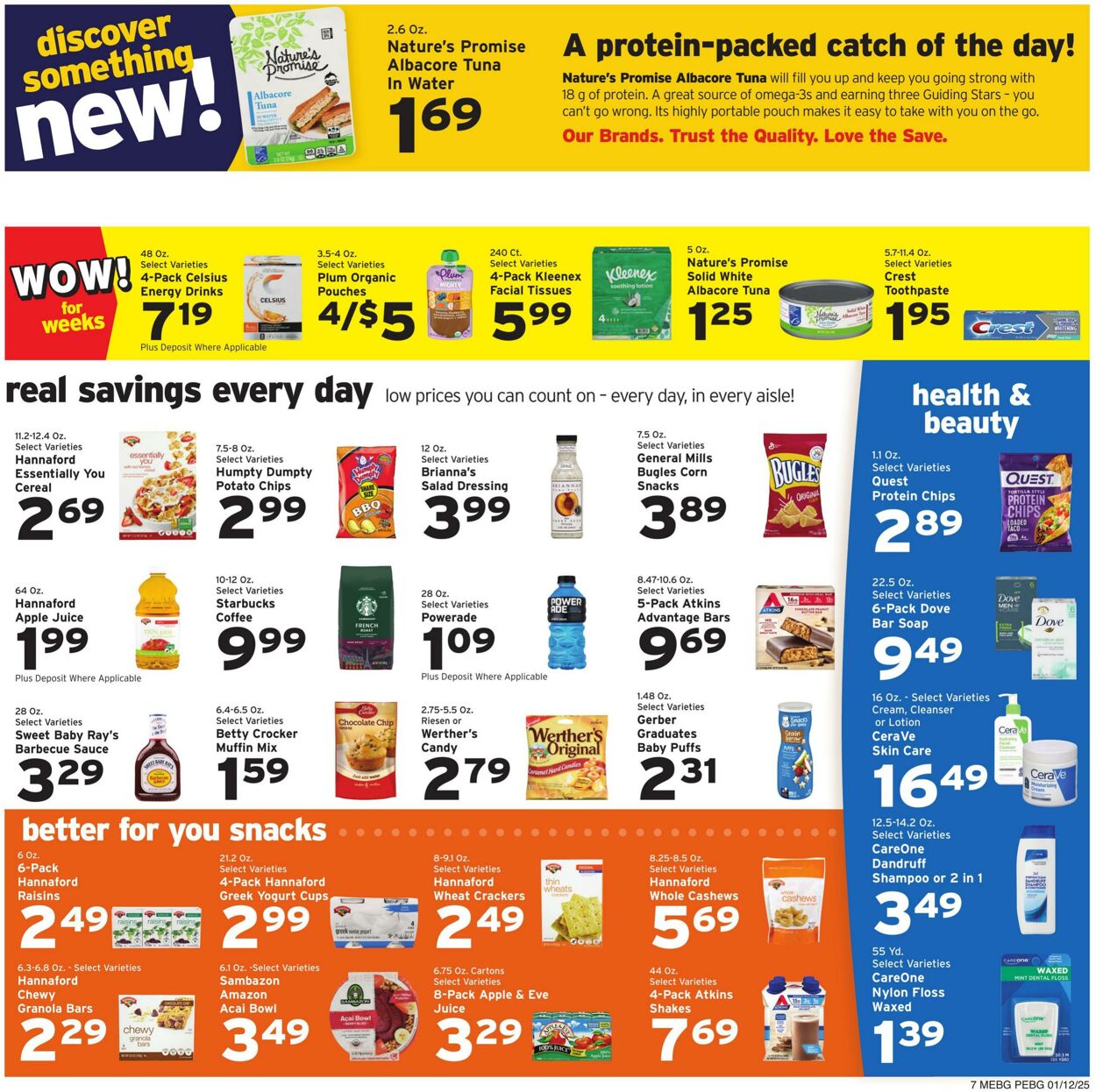 Catalogue Hannaford from 01/12/2025