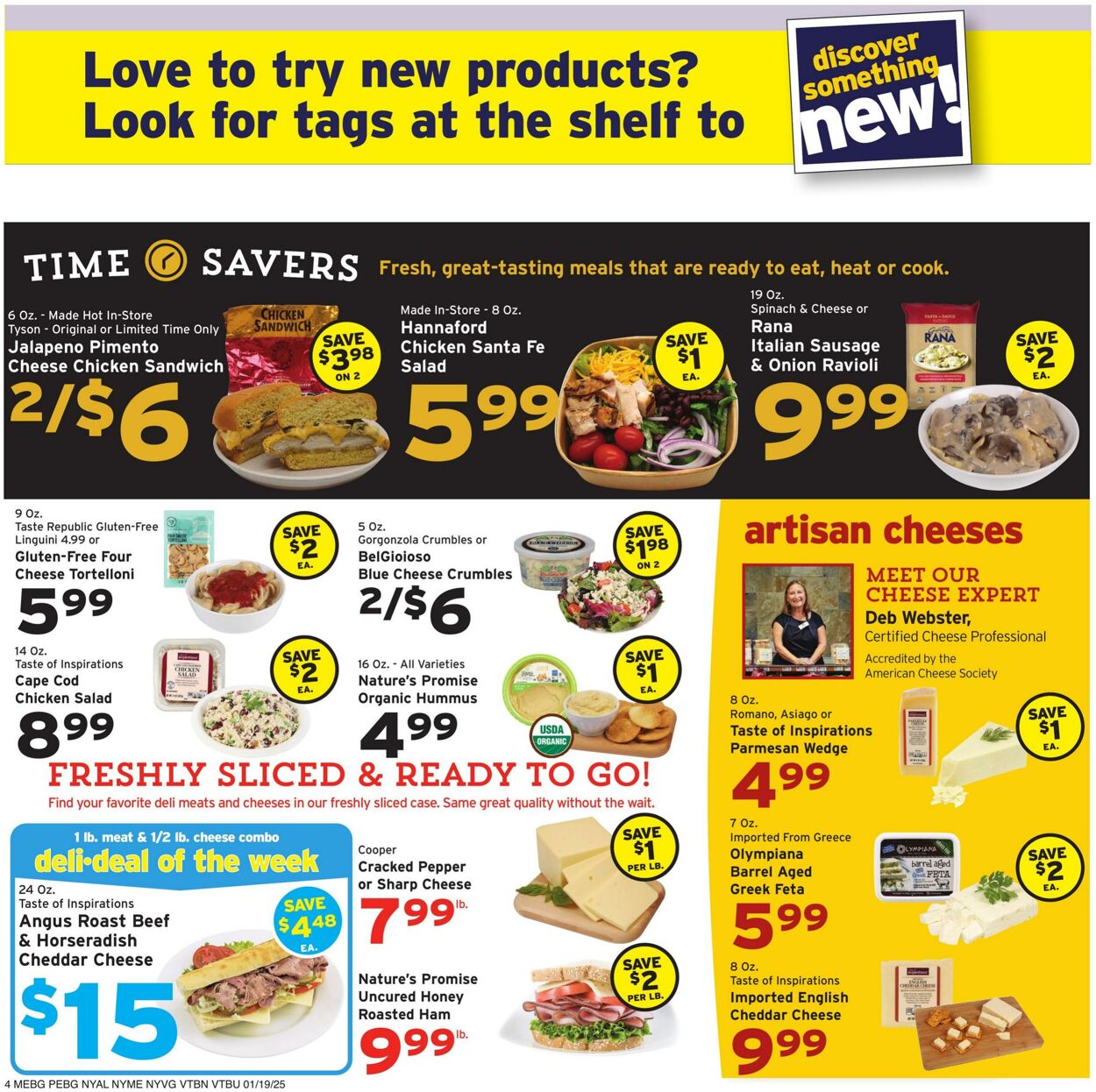 Catalogue Hannaford from 01/19/2025