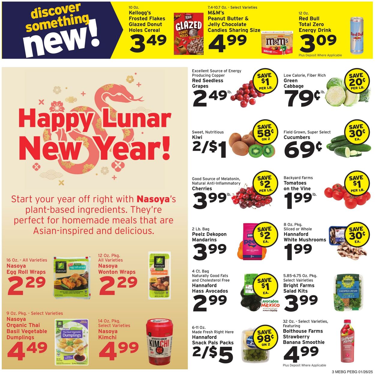 Catalogue Hannaford from 01/26/2025