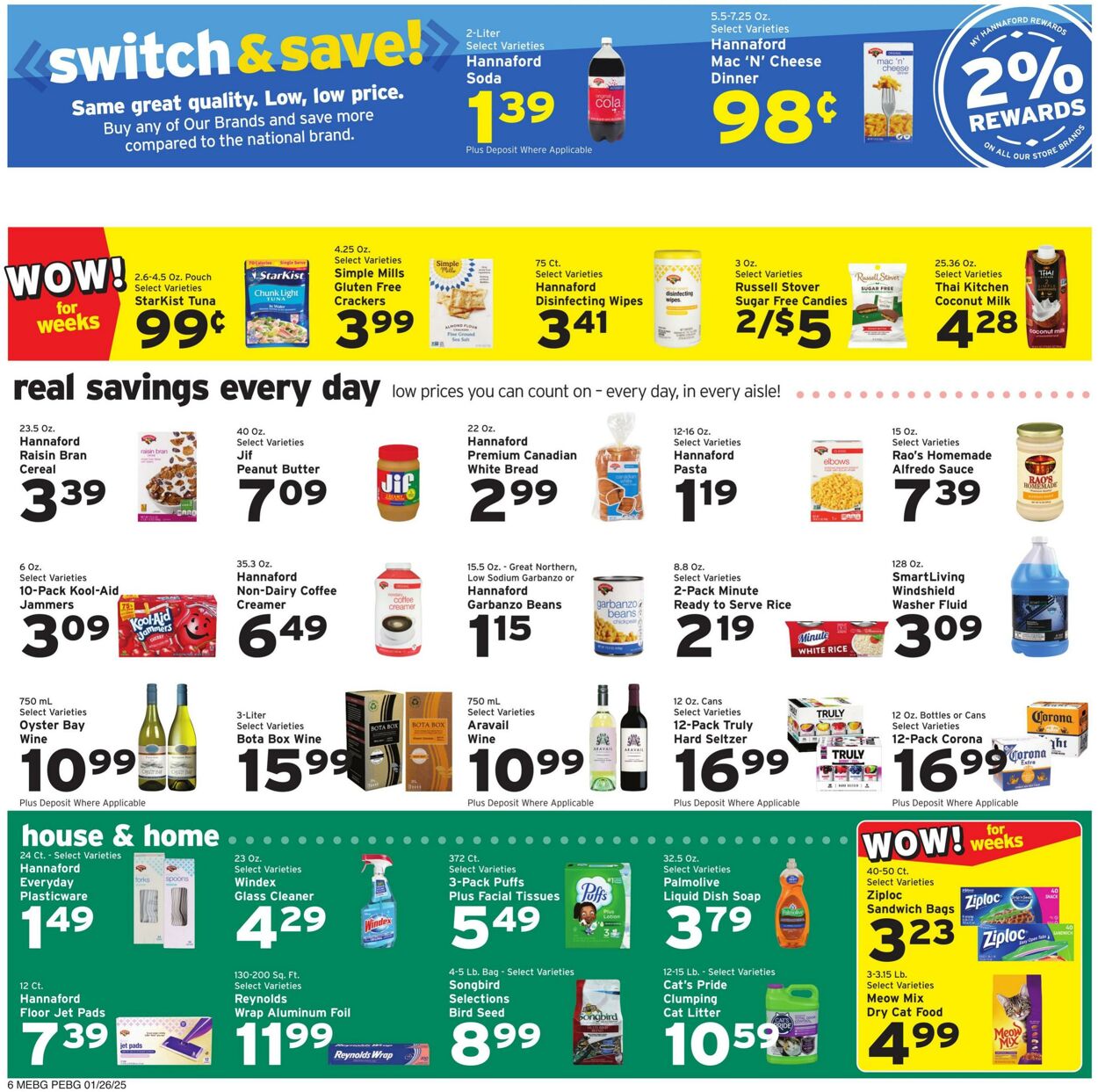 Catalogue Hannaford from 01/26/2025