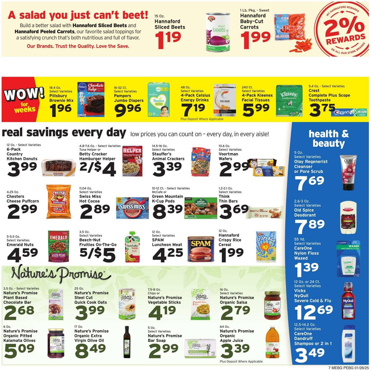 Catalogue Hannaford from 01/26/2025