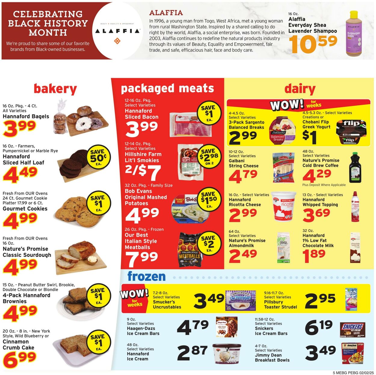 Catalogue Hannaford from 02/02/2025