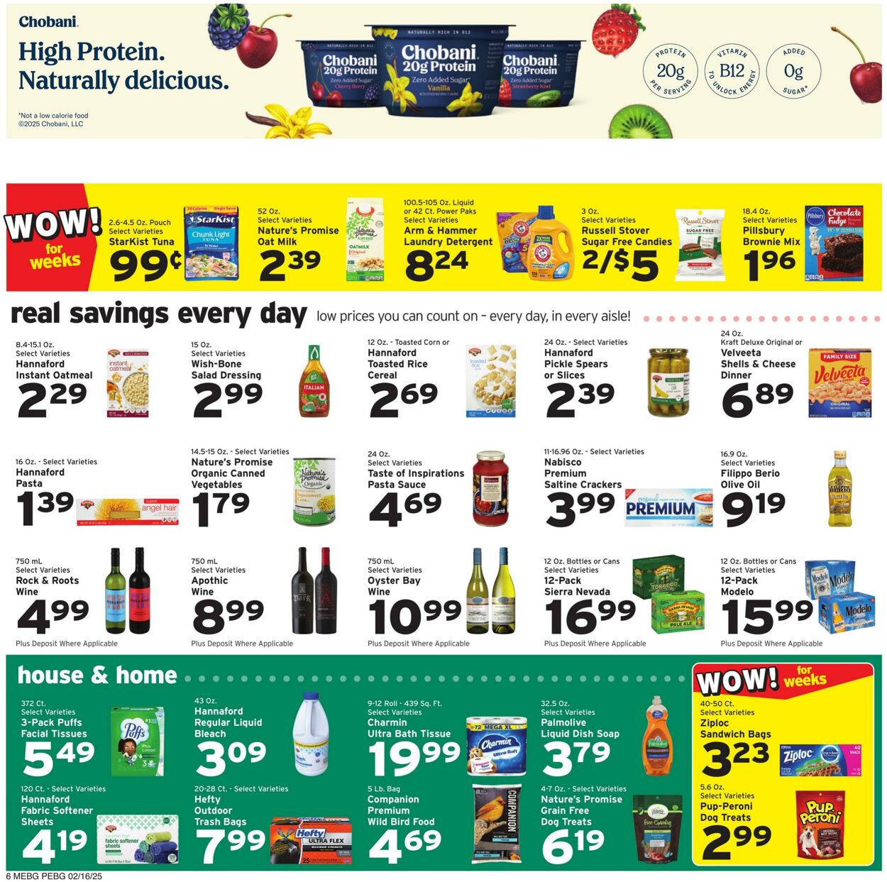 Catalogue Hannaford from 02/16/2025