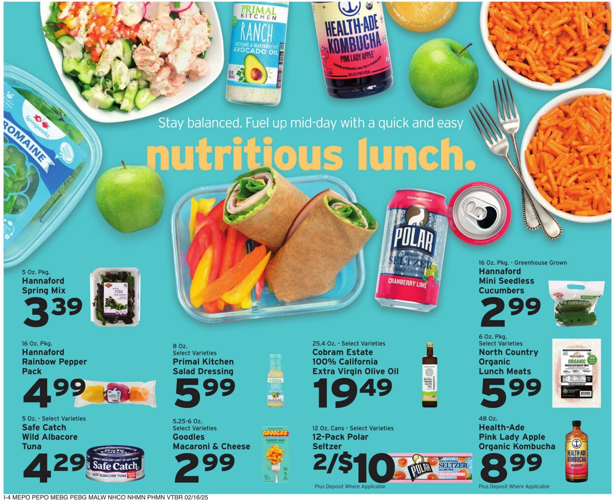 Catalogue Hannaford from 02/16/2025