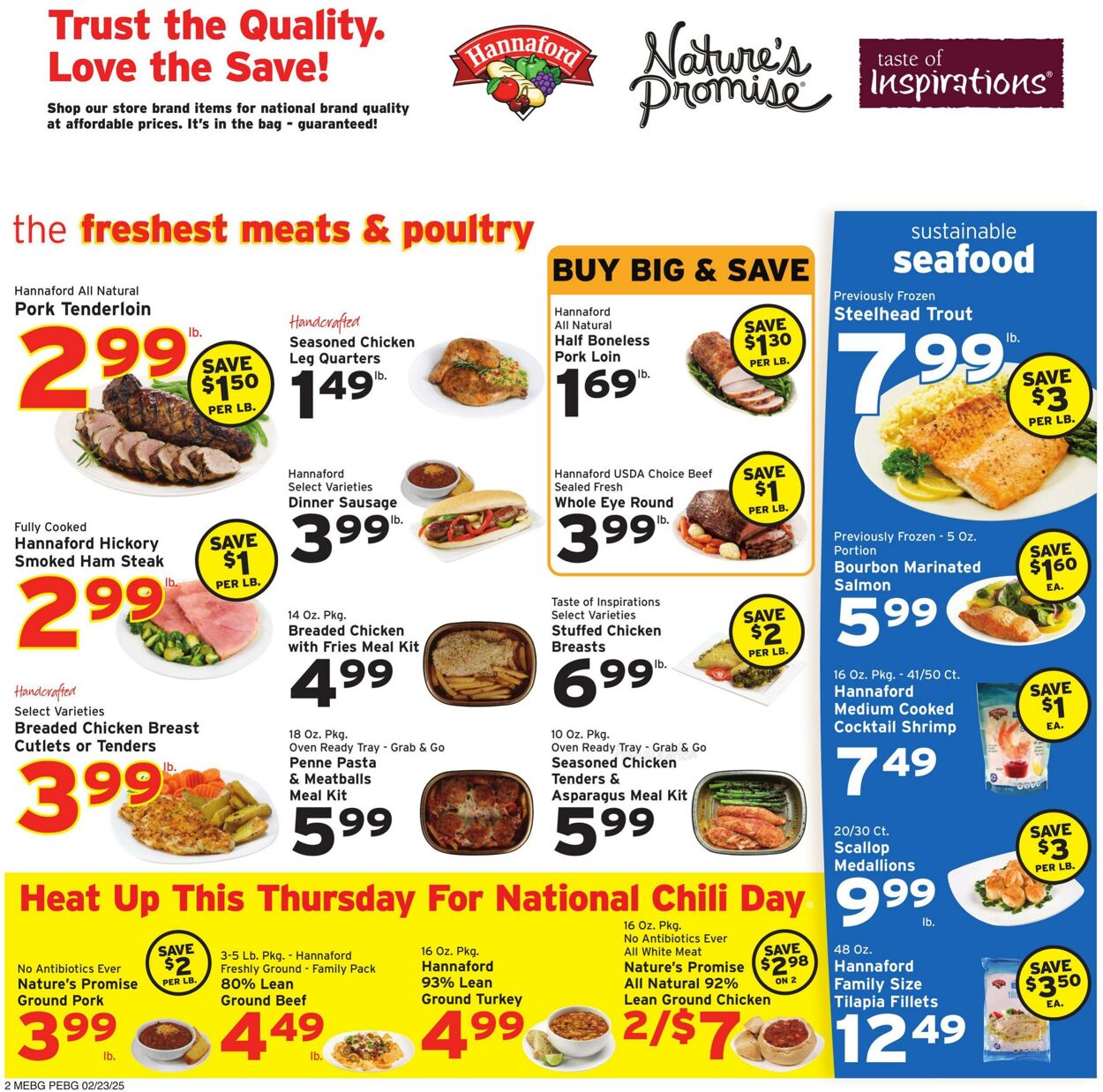 Catalogue Hannaford from 02/23/2025