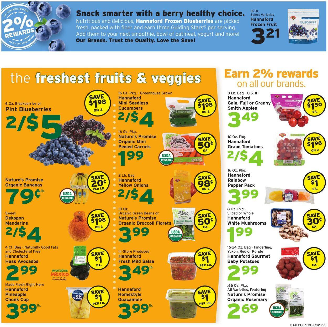 Catalogue Hannaford from 02/23/2025