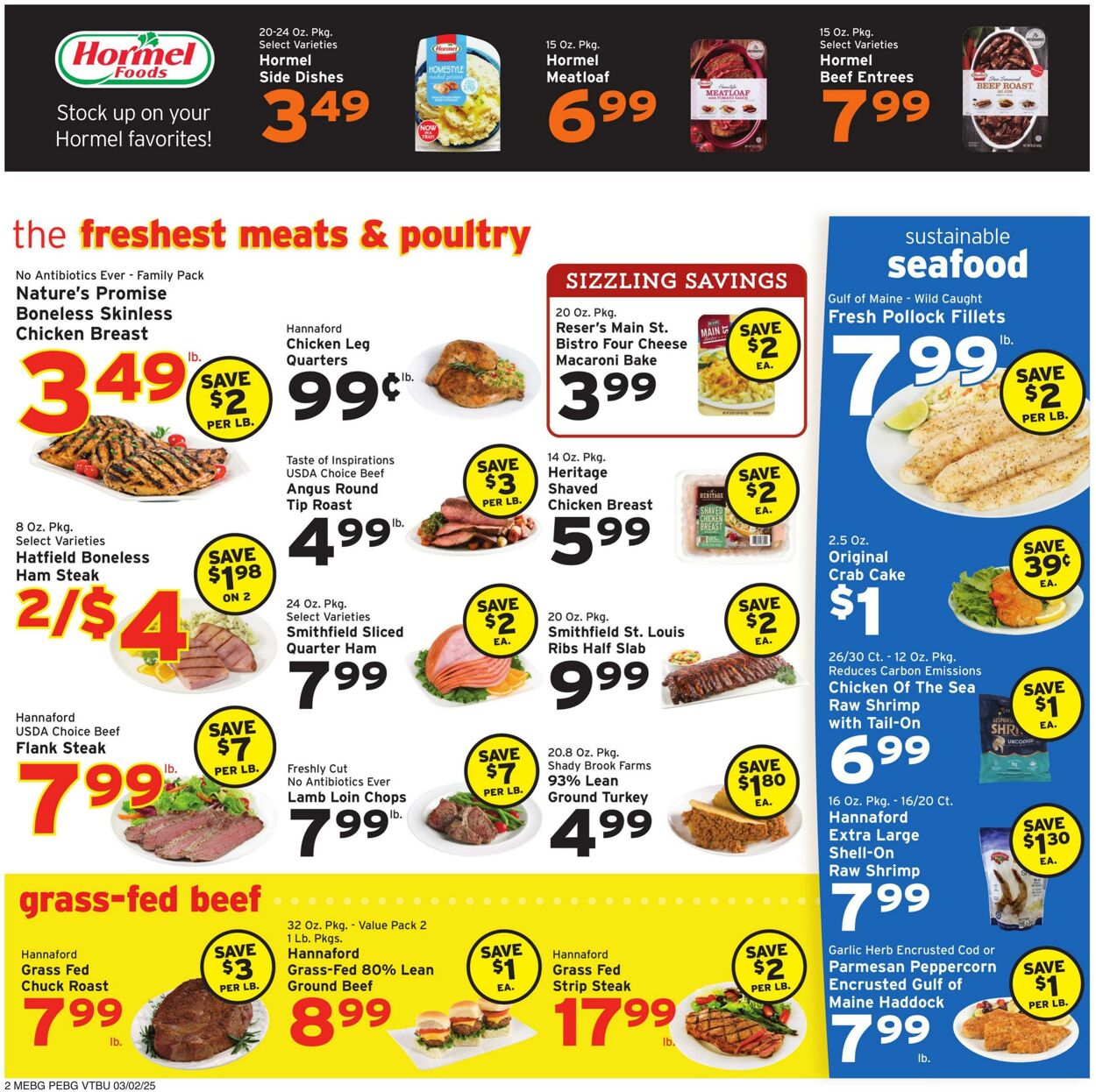 Catalogue Hannaford from 03/02/2025