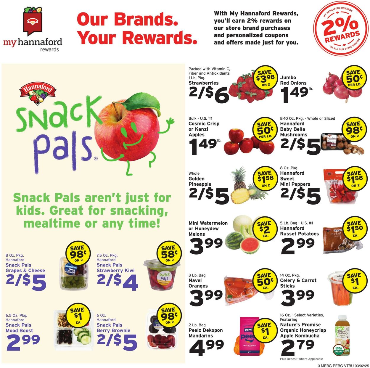 Catalogue Hannaford from 03/02/2025