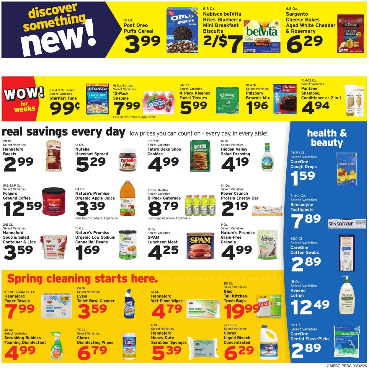 Catalogue Hannaford from 03/02/2025