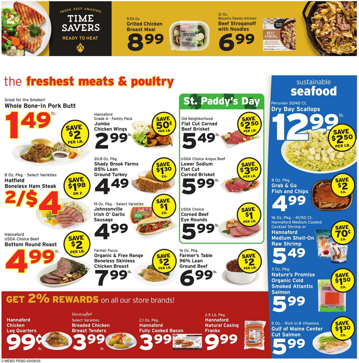 Catalogue Hannaford from 03/09/2025