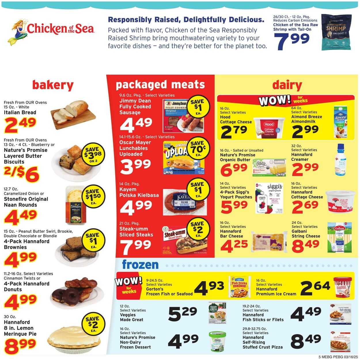 Catalogue Hannaford from 03/16/2025