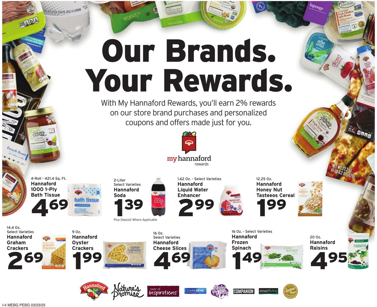 Catalogue Hannaford from 03/23/2025