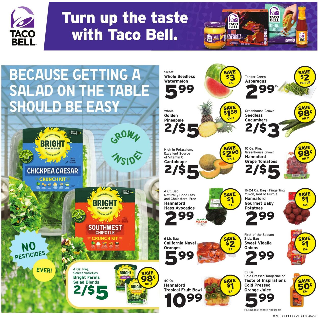Catalogue Hannaford from 05/04/2025