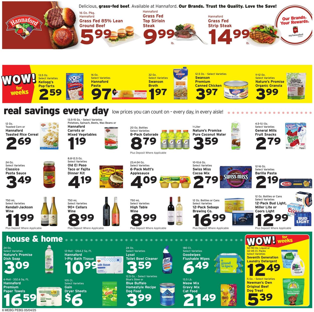 Catalogue Hannaford from 05/04/2025