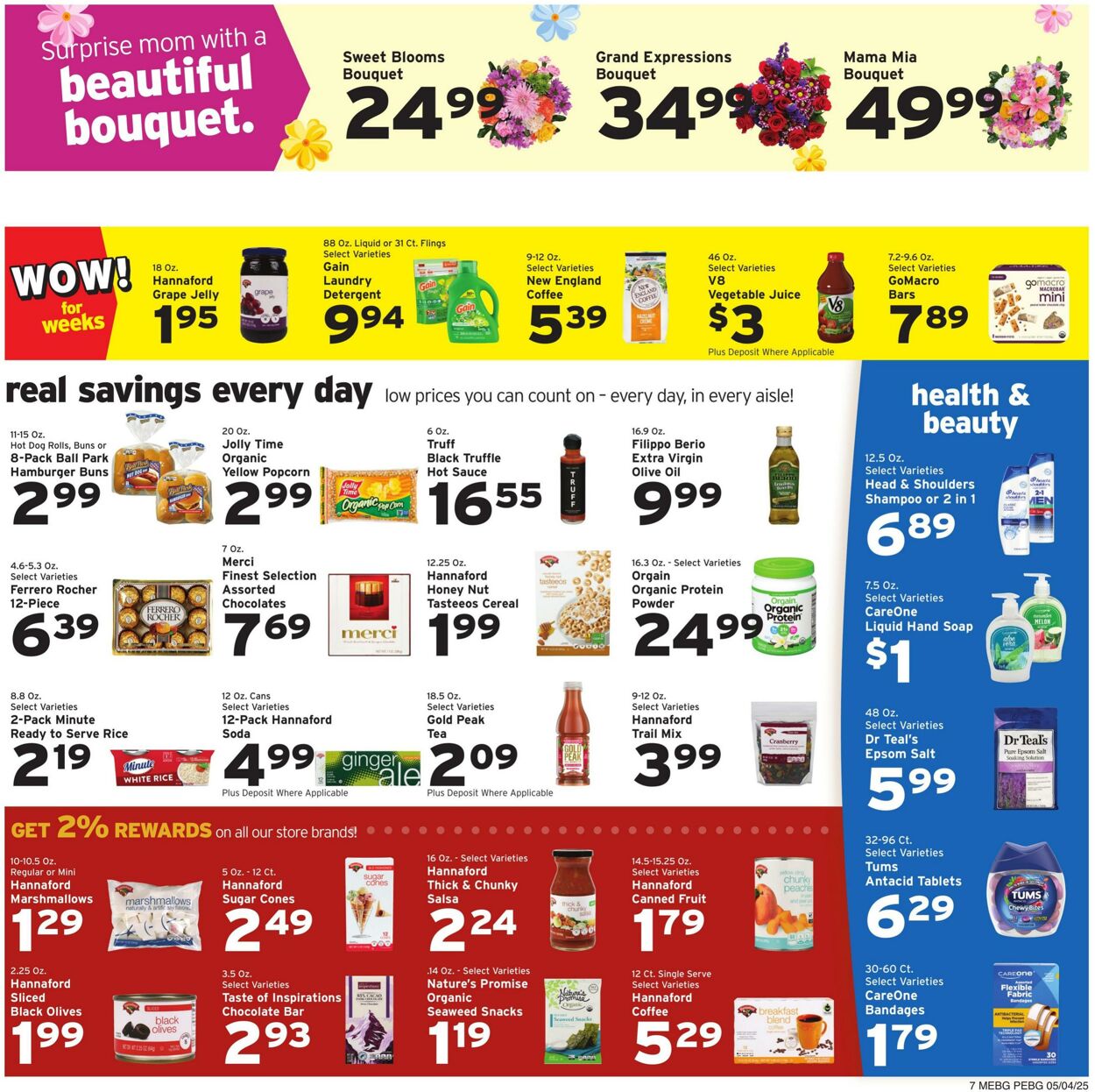 Catalogue Hannaford from 05/04/2025