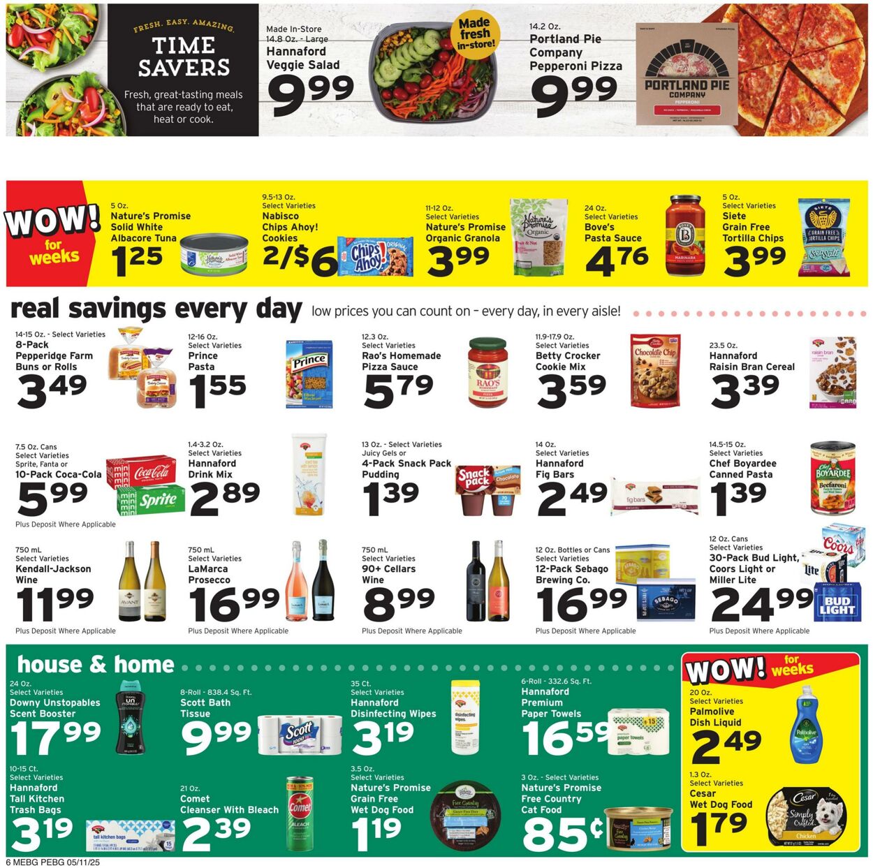Catalogue Hannaford from 05/11/2025