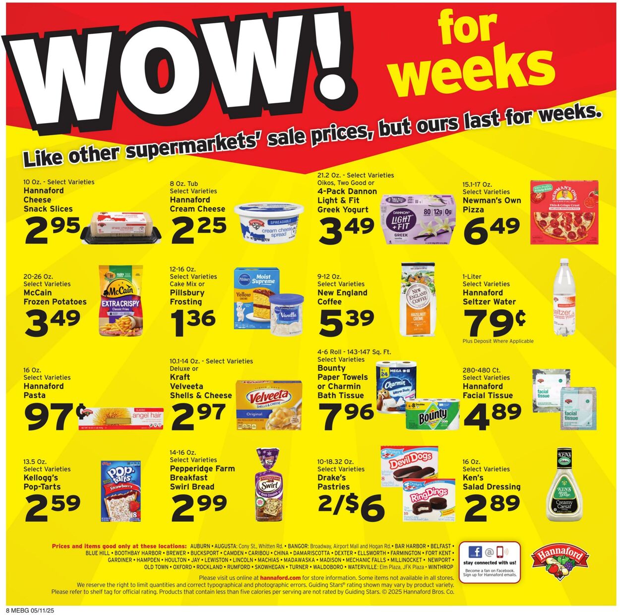 Catalogue Hannaford from 05/11/2025