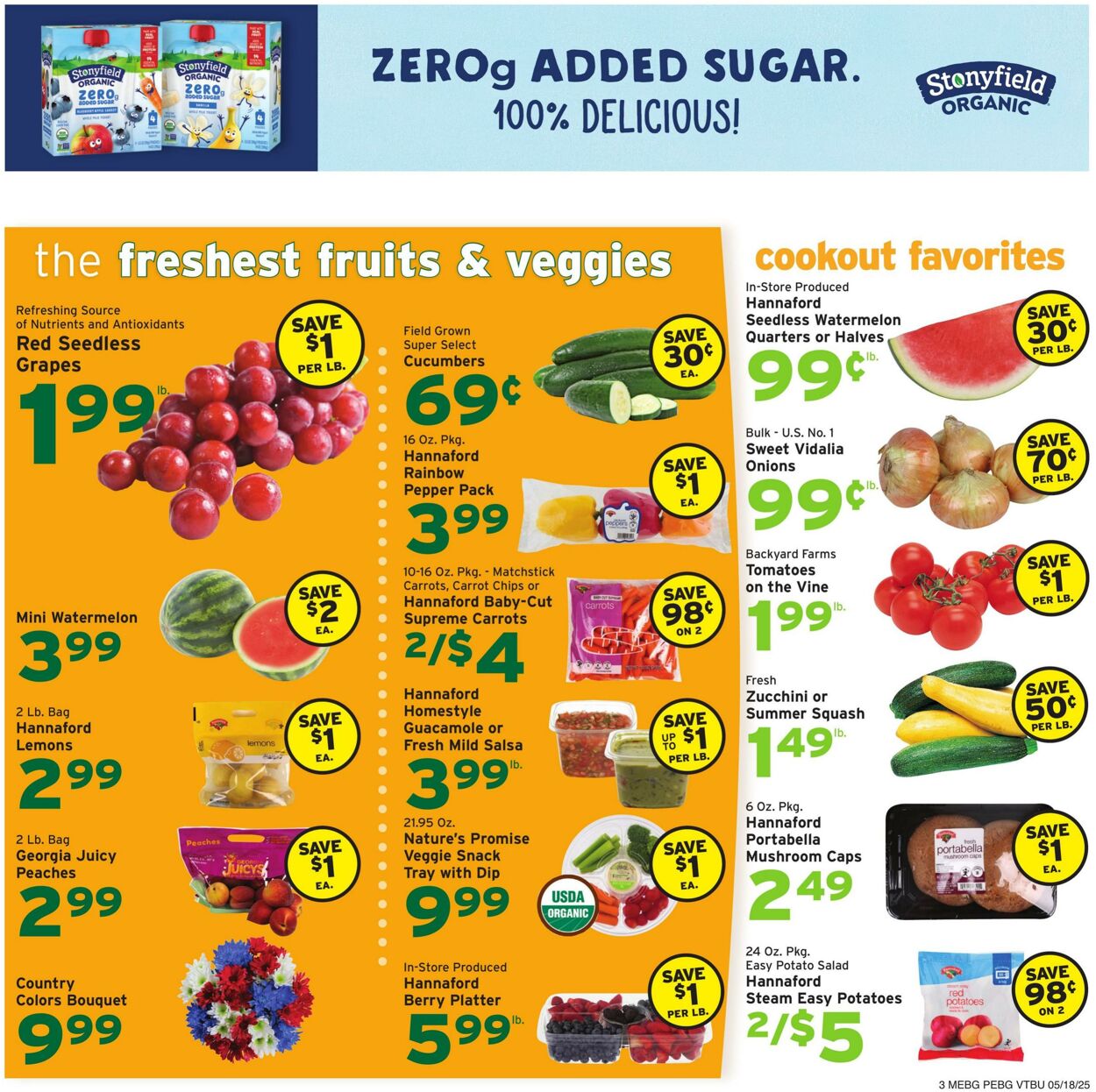 Catalogue Hannaford from 05/18/2025
