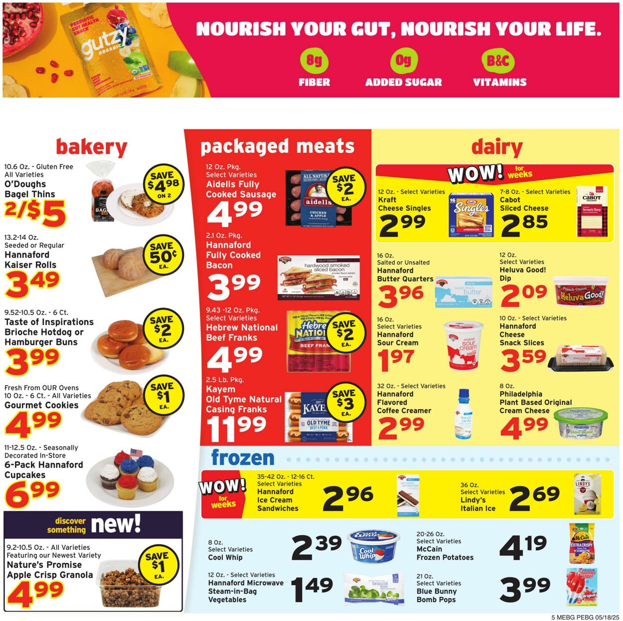 Catalogue Hannaford from 05/18/2025