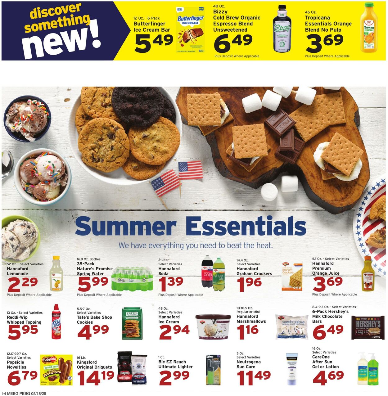 Catalogue Hannaford from 05/18/2025