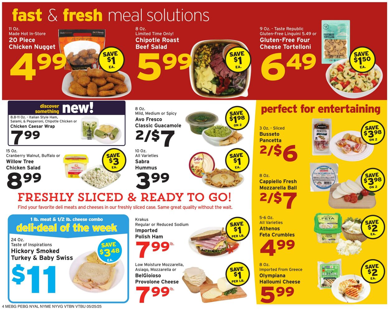 Catalogue Hannaford from 05/25/2025