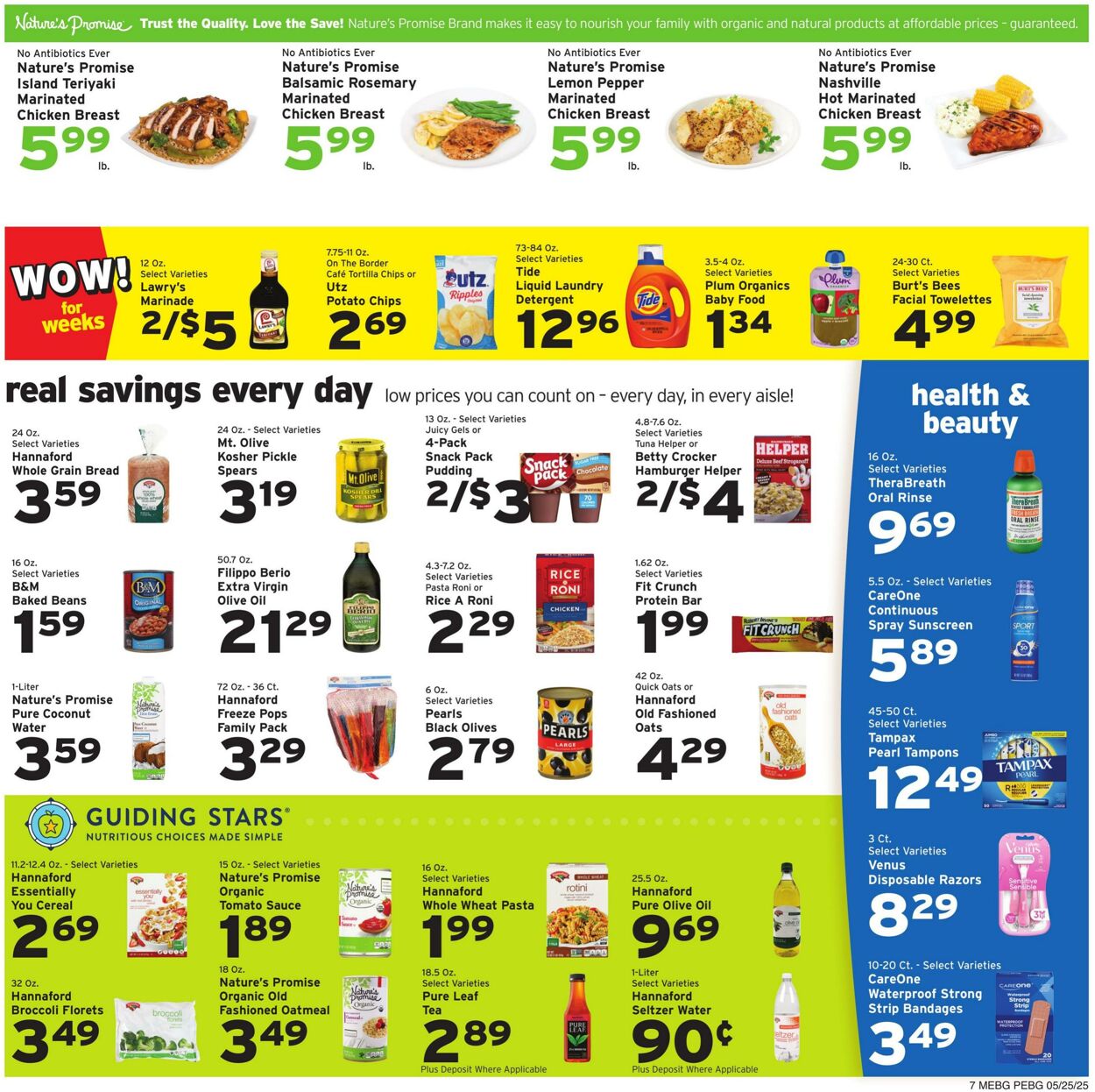 Catalogue Hannaford from 05/25/2025