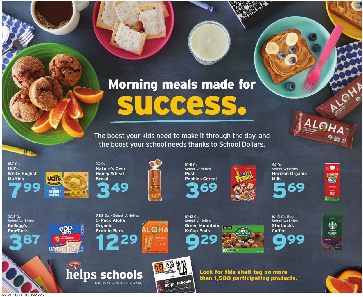 Catalogue Hannaford from 05/25/2025