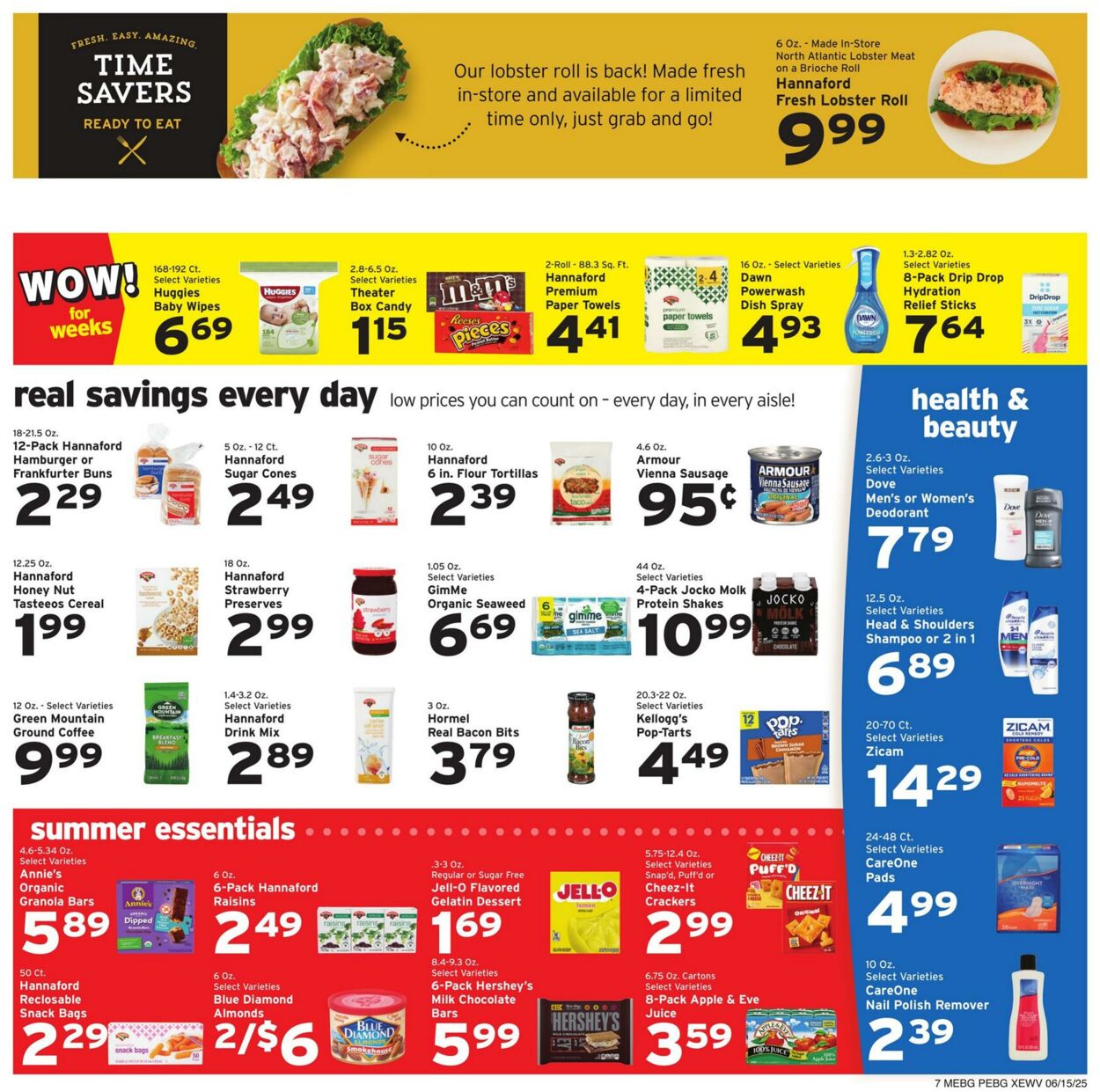 Catalogue Hannaford from 06/15/2025