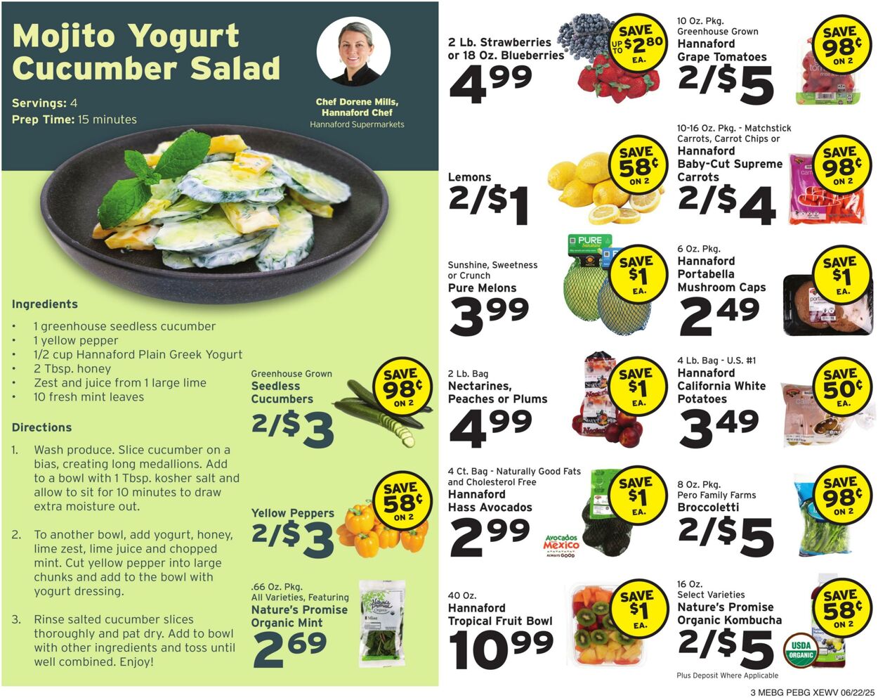Catalogue Hannaford from 06/22/2025