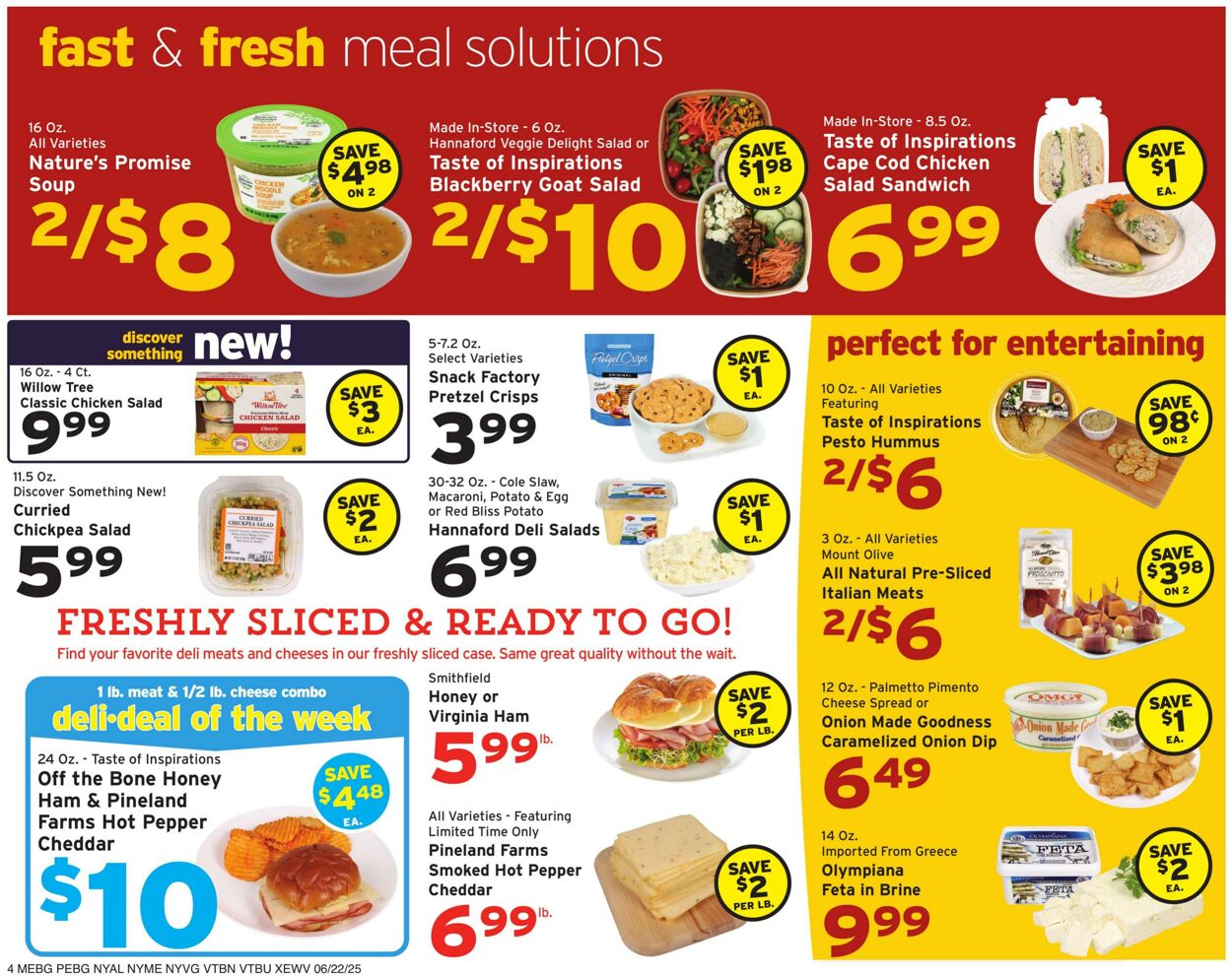 Catalogue Hannaford from 06/22/2025