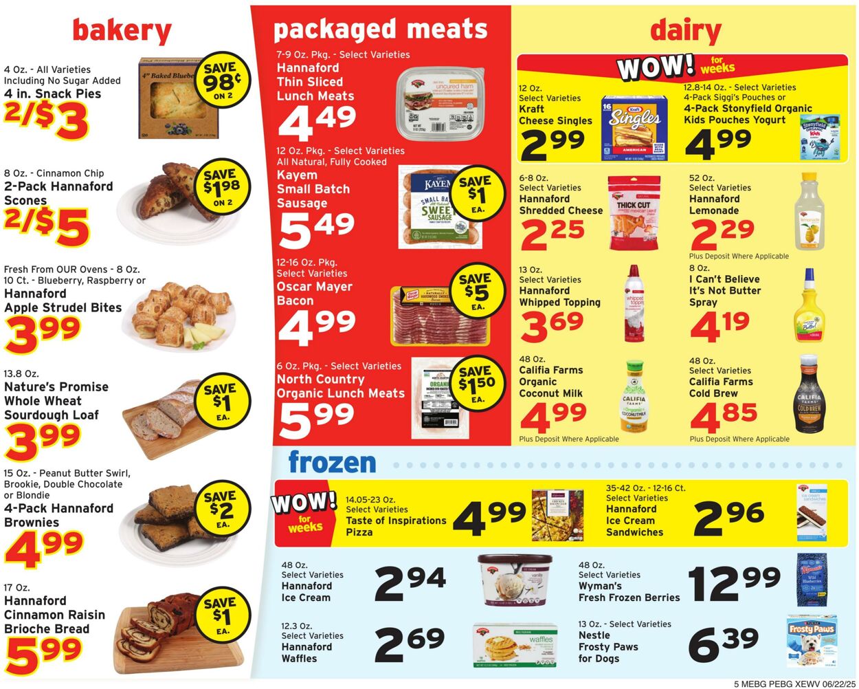 Catalogue Hannaford from 06/22/2025
