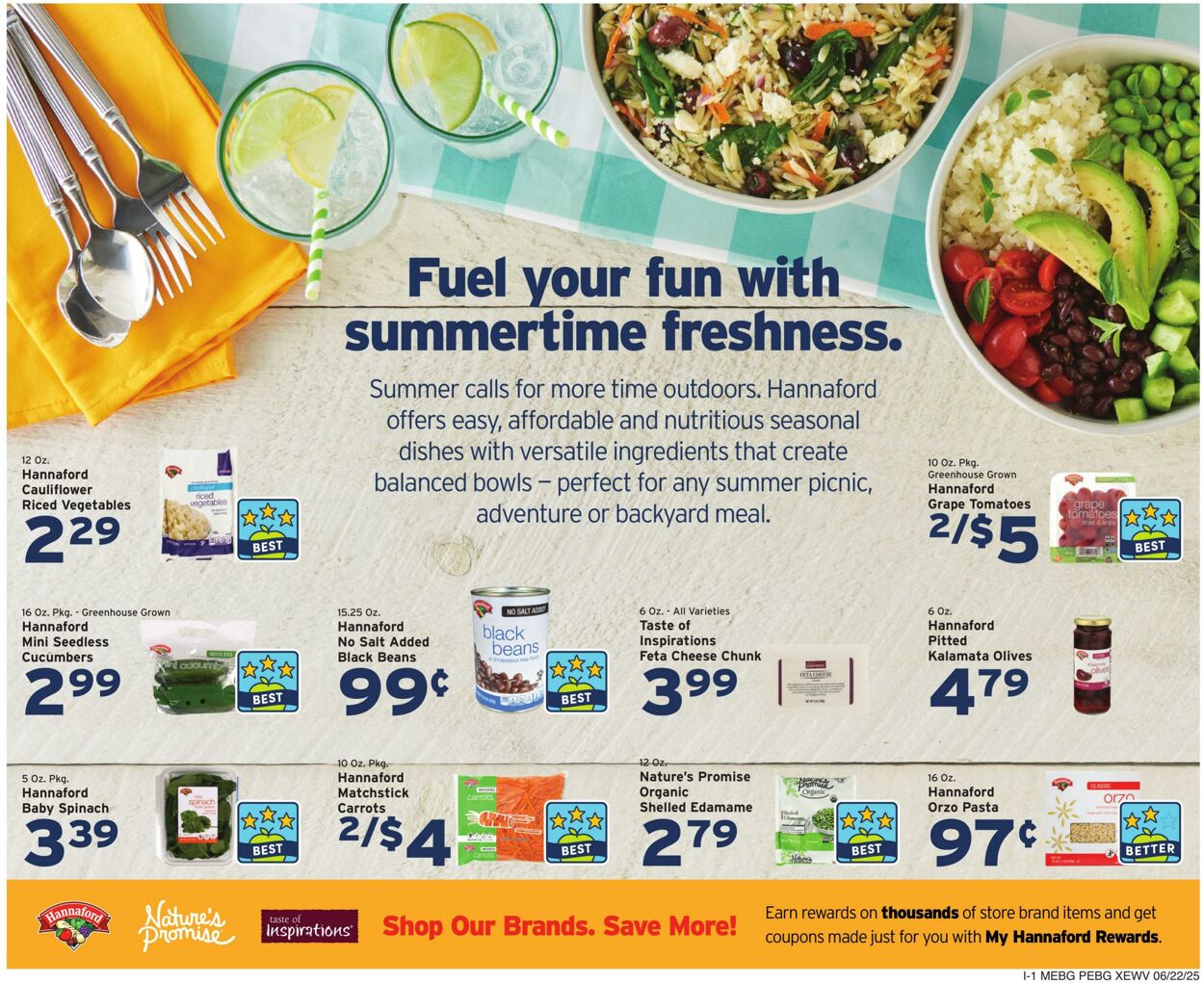 Catalogue Hannaford from 06/22/2025