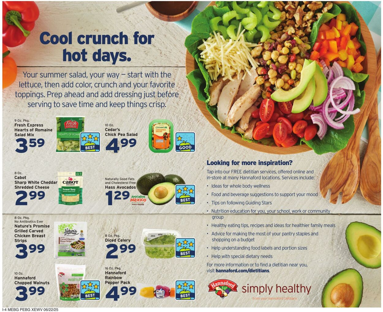 Catalogue Hannaford from 06/22/2025
