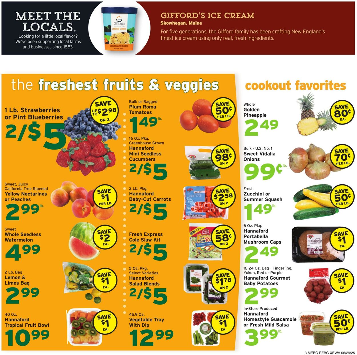 Catalogue Hannaford from 06/29/2025