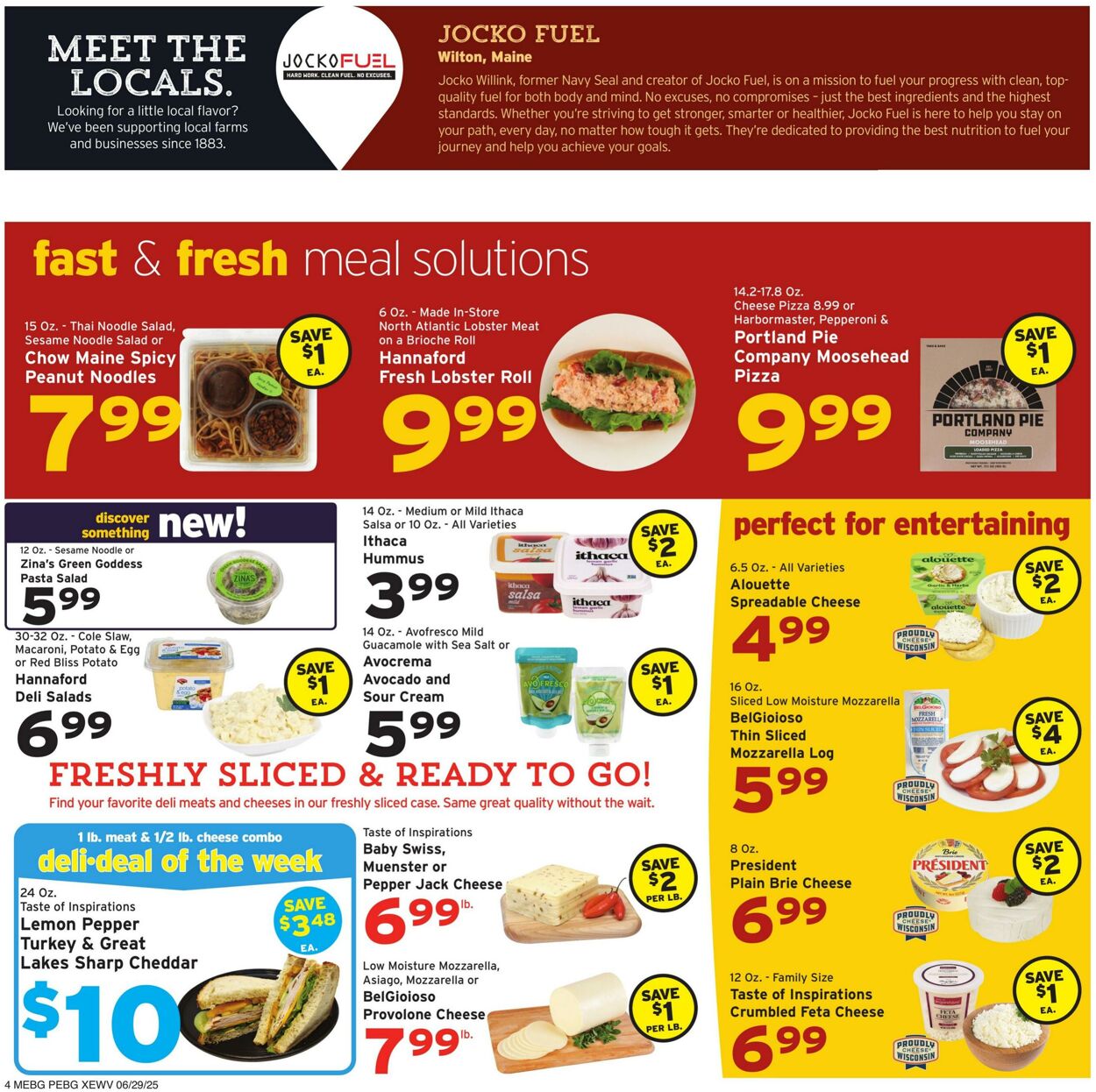 Catalogue Hannaford from 06/29/2025