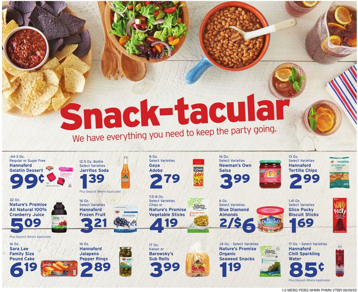 Catalogue Hannaford from 06/29/2025