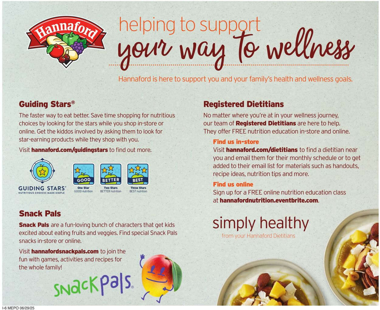 Catalogue Hannaford from 06/29/2025
